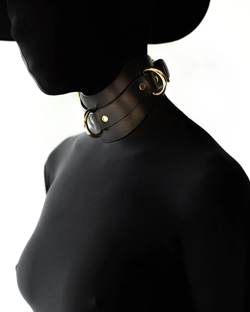 Anoeses Collar "Urania" Black Restraint 7 Anoeses Collar "Urania" Black Restraint