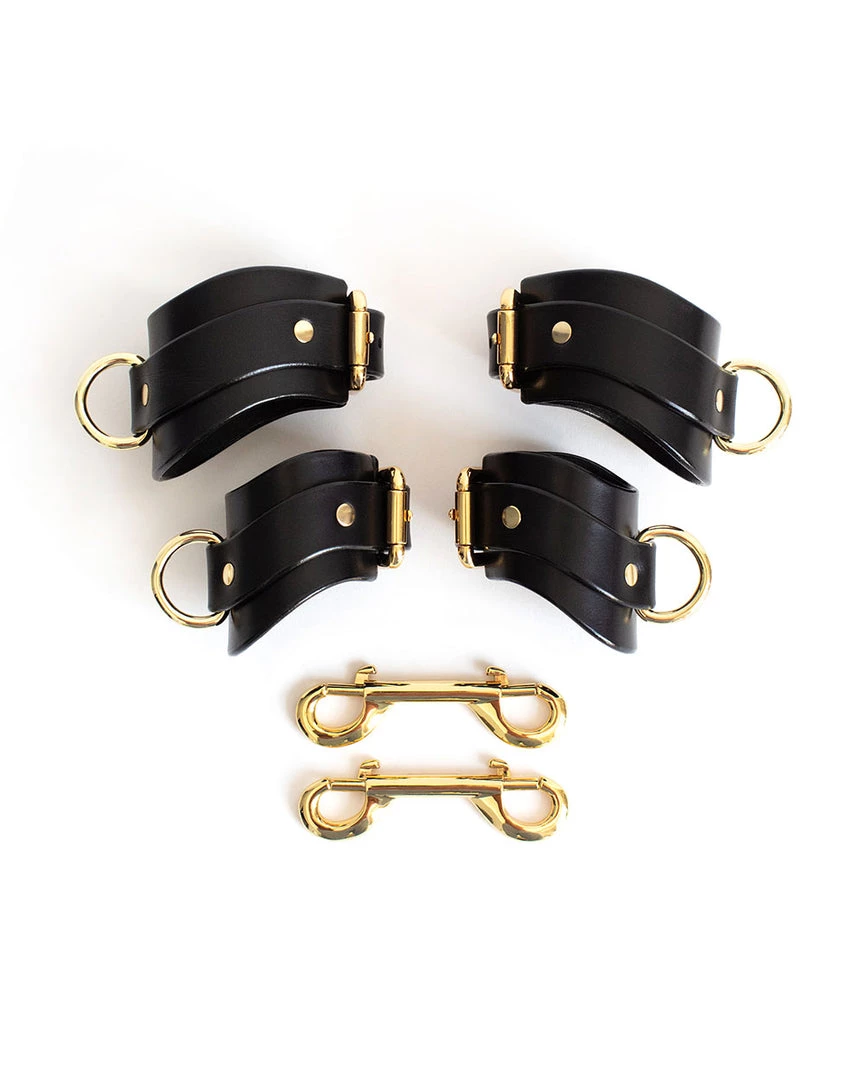 Anoeses Restraint Hand & Ankle Cuffs "URANIA" Black 6 Anoeses Restraint Hand & Ankle Cuffs "URANIA" Black