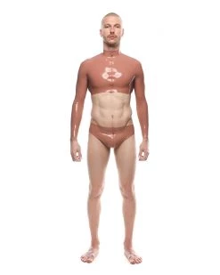 ANOESES Set "Jagger001" Dark Beige New