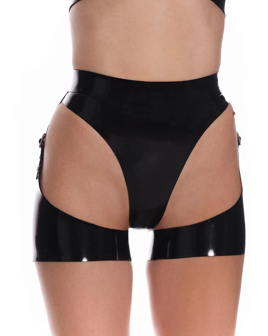 ANOESES New Belt With Garters "Stella007" Black 3 ANOESES New Belt With Garters "Stella007" Black