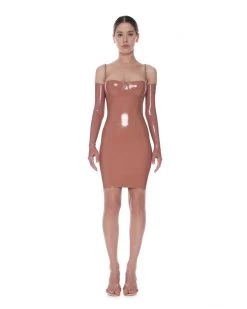 ANOESES New Dress "Stella008" Dark Beige 7 ANOESES New Dress