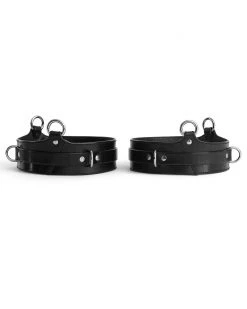 ANOESES Restraint Thigh Cuffs "Mayla" Black
