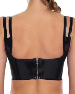 ANOESES Latex Bra