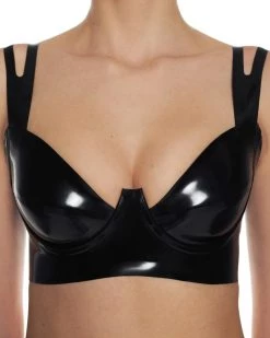 ANOESES Latex Bra